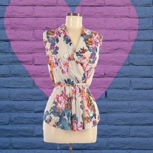 Sunday in Brooklyn tie waist V-neck surplice top